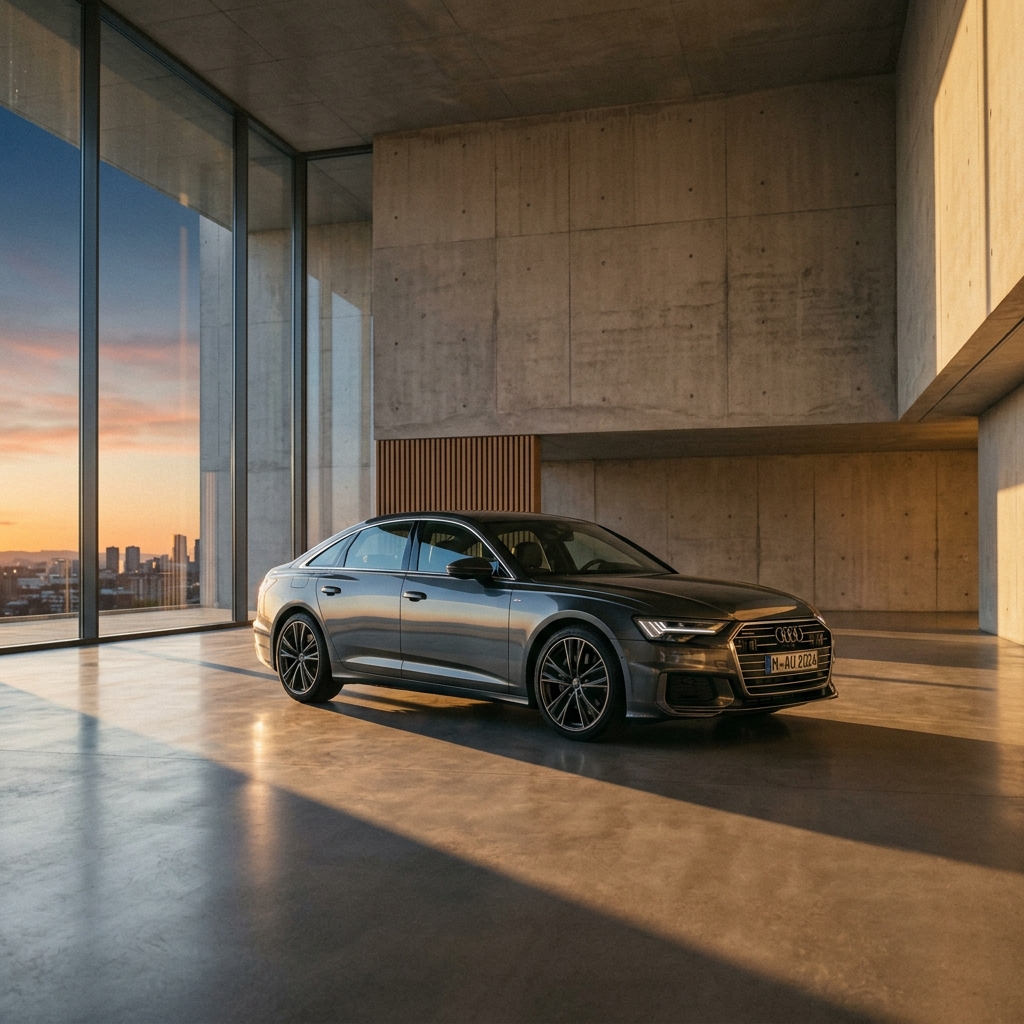 Cinematic luxury car showcase
